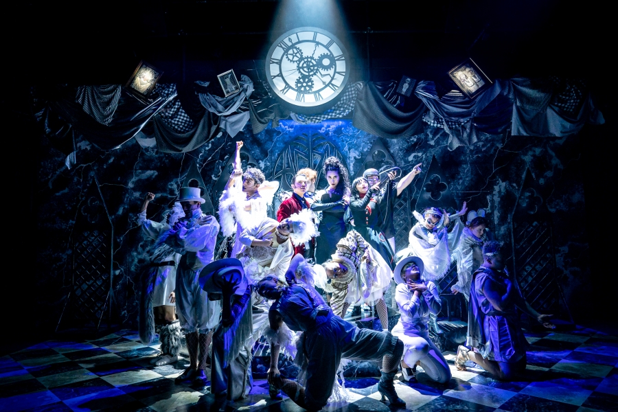 The Addams Family, Lighting Design by Peter Harrison, Mountview, Backstage Theatre