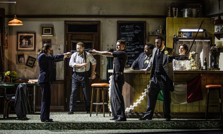 The Capulets & The Montagues , Lighting Design by Peter Harrison, ETO, Hackney Empire and Tour