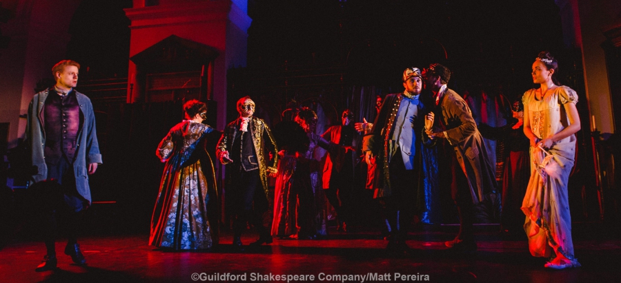 Romeo and Juliet, Lighting Design by Peter Harrison, Guildford Shakespeare Company, Holy Trinity Church, Guildford