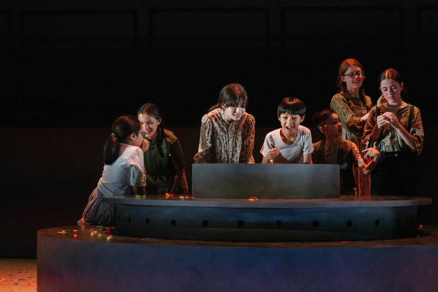 The Wish Thief, Lighting Design by Peter Harrison, RBO Youth Opera Company, Linbury Theatre